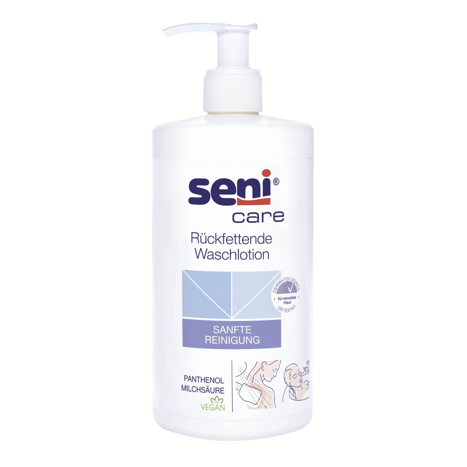 Seni Care Rückfettende Waschlotion - 500 ml "sanfte Reinigung"